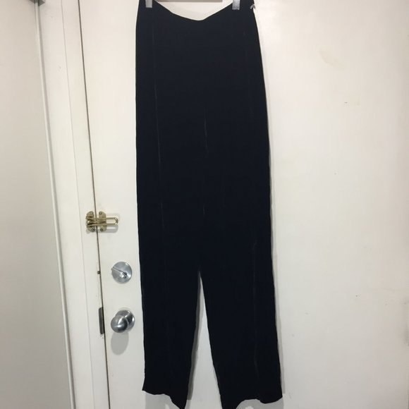 VINTAGE DANA BUCHMAN WIDE LEG PANTS SIZE 4 - Picture 4 of 6